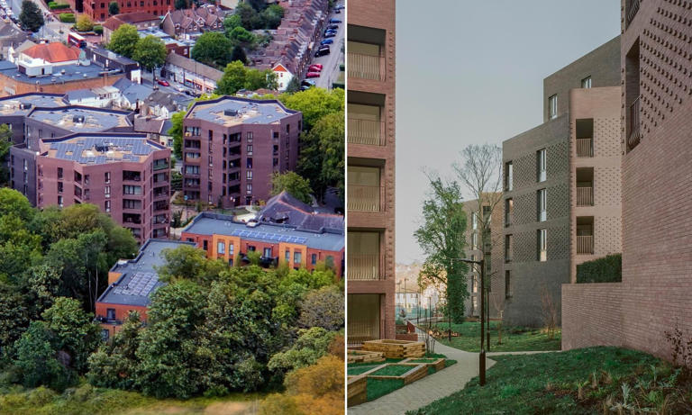 New South London council housing dubbed a 'living landscape' wins this ...