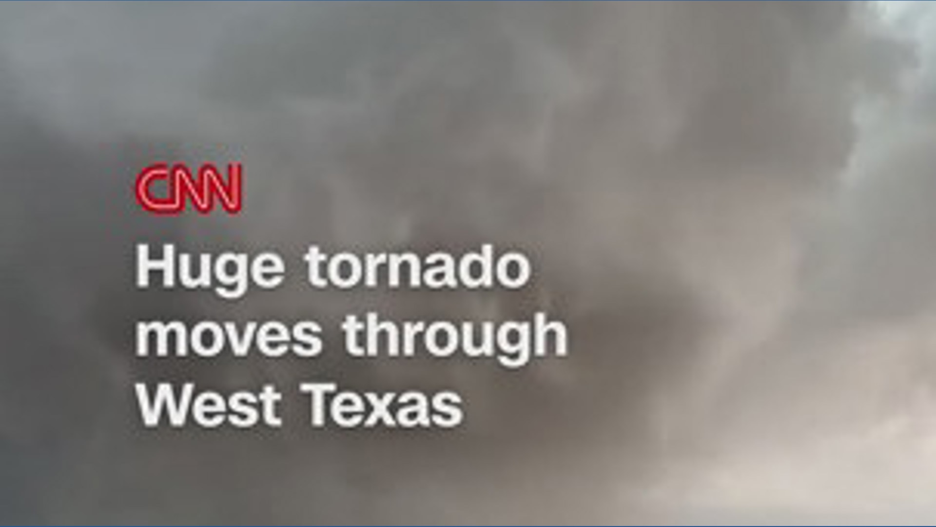 Tornado tears through west Texas