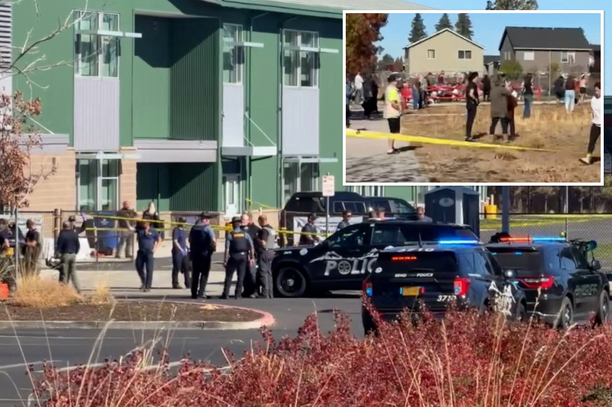 Multiple people shot including children by shooter at Oregon elementary ...