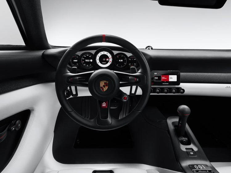 Porsche goes gunning for Ferrari with Mission S mid-engined concept