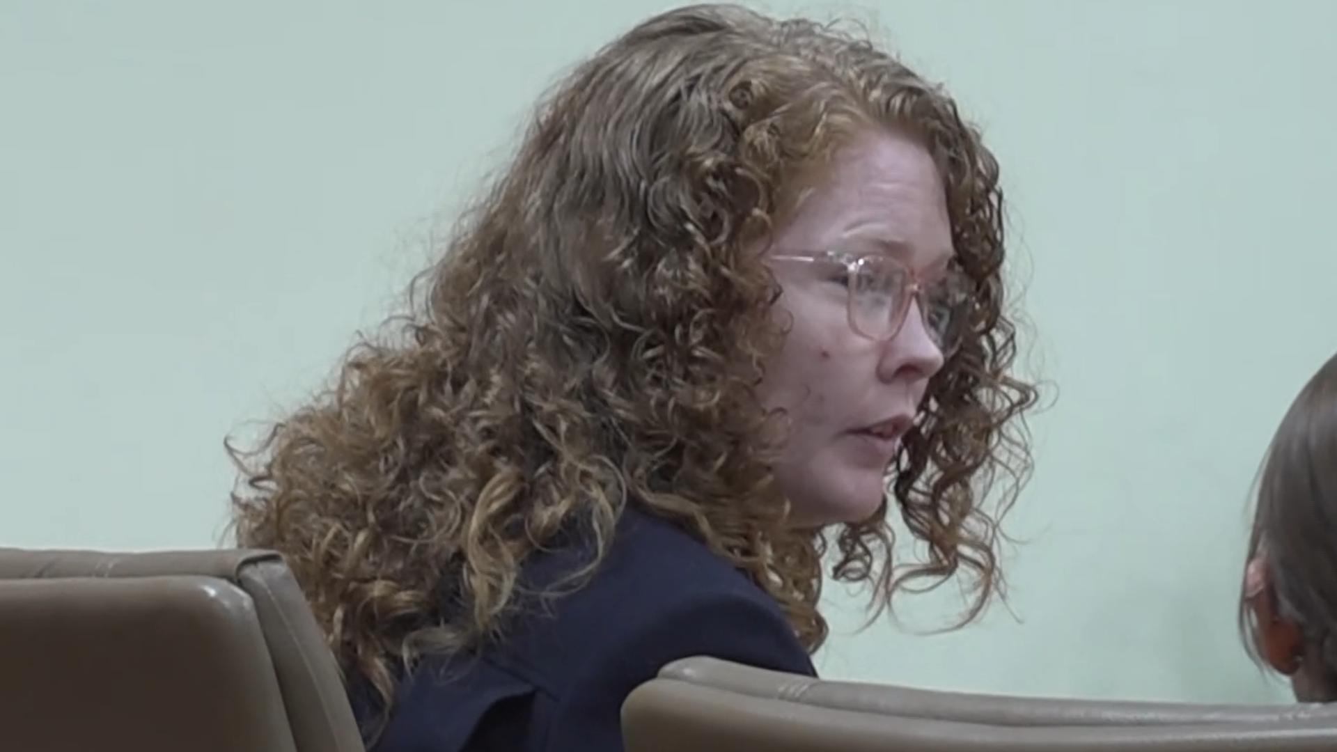 Watch the moment Caylen Deller learns her sentence for murdering Chad ...