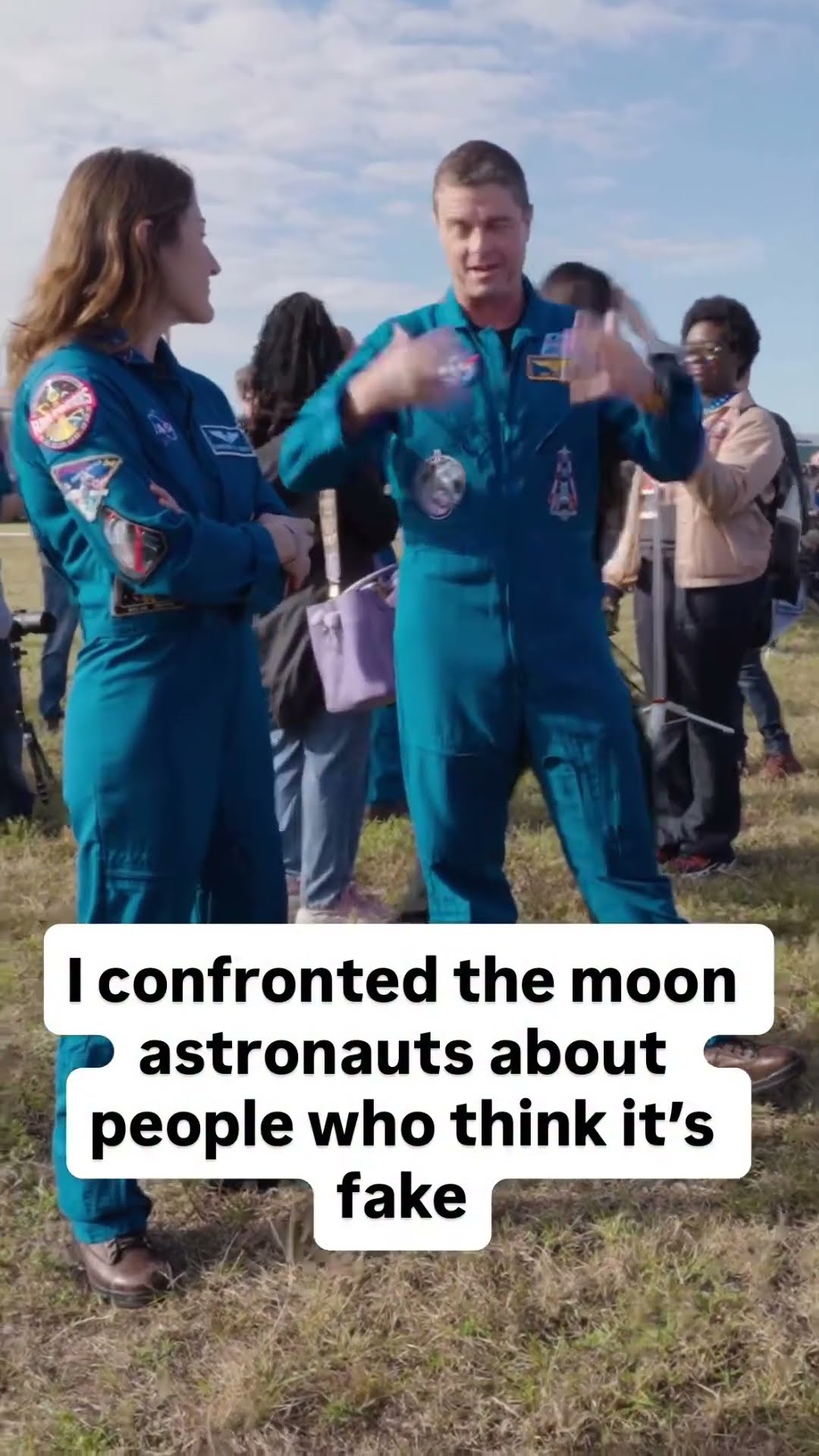 I confronted moon astronauts about the moon landing hoax