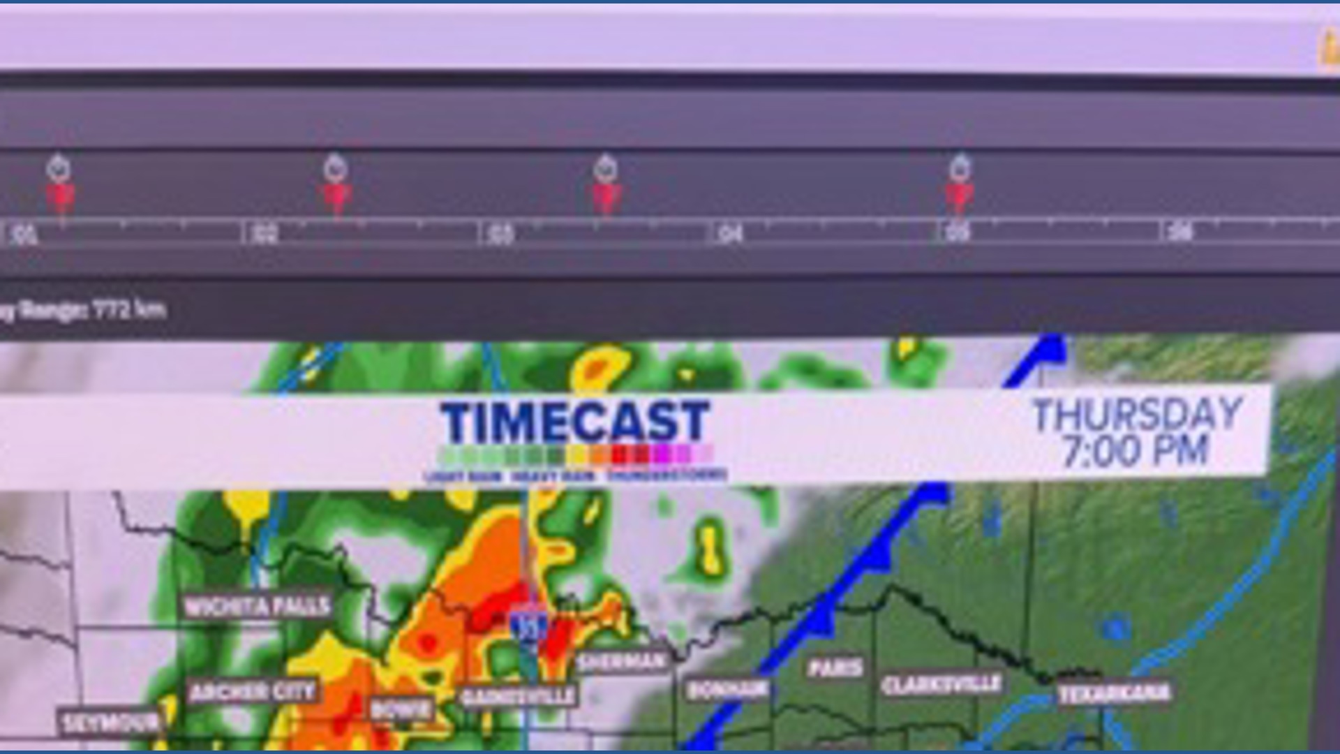 Our first real fall cold front is almost here!