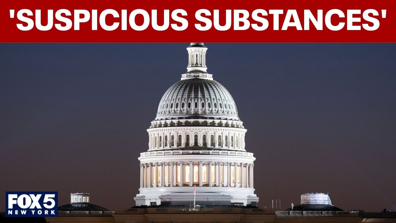 Letters containing 'suspicious substances' sent to politicians