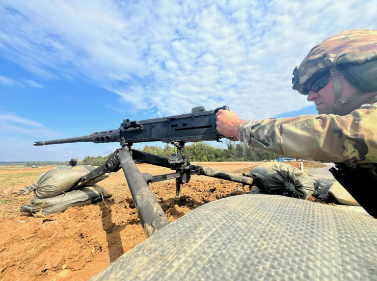 Kentucky National Guard opens new machine gun range in Greenville
