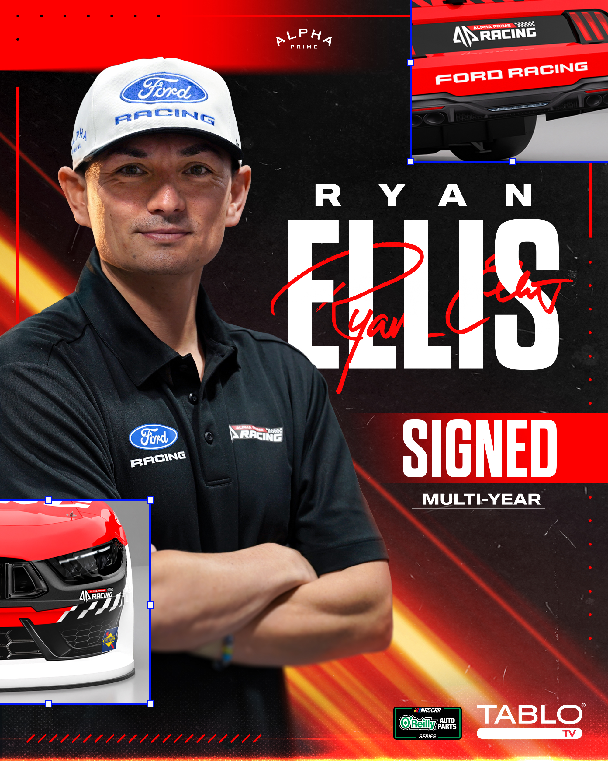 Ryan Ellis returns home as Alpha Prime Racing builds for the future