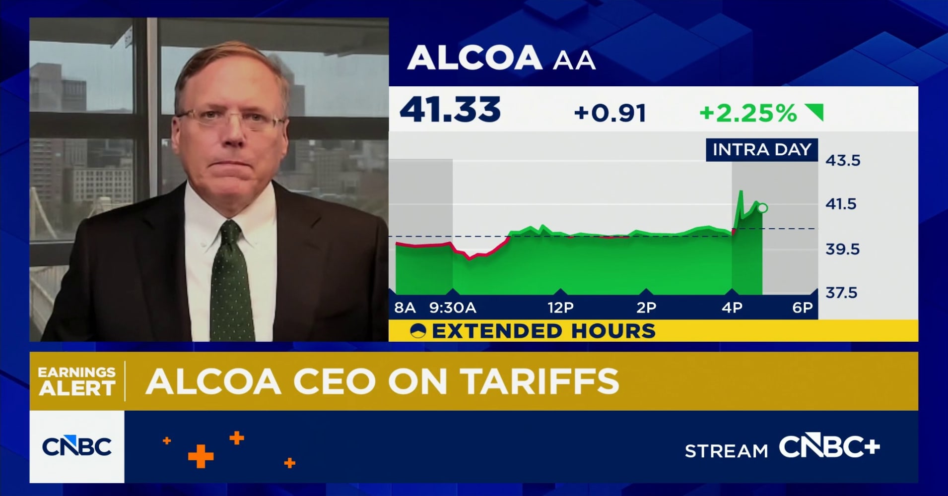 Alcoa CEO William Oplinger: Growth in data centers is really positive ...