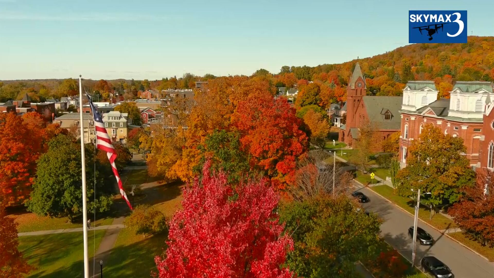 Champlain Valley bursting with peak fall color
