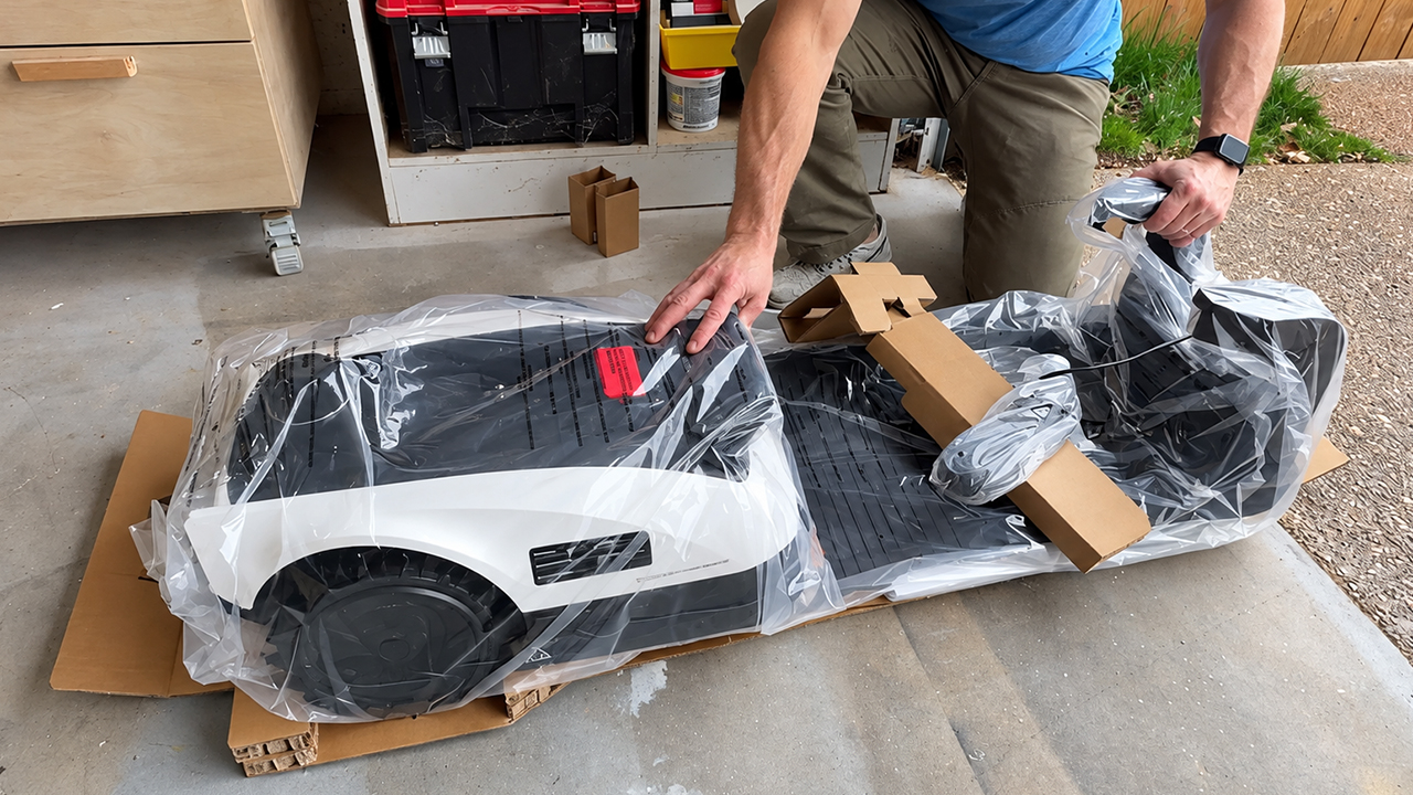I tested the Ecovacs robot lawn mower