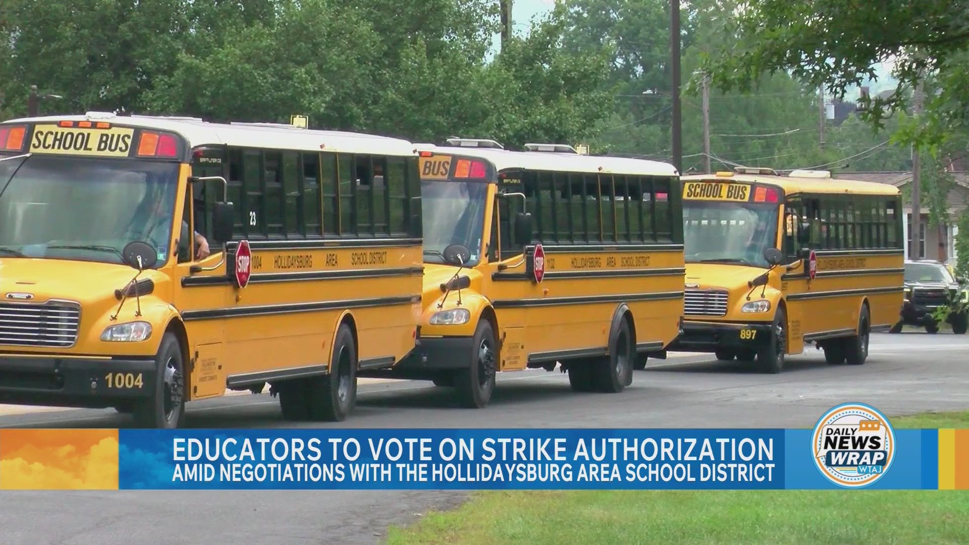 Daily news wrap: Hollidaysburg strike vote