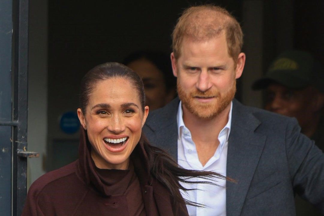 Harry and Meghan say 'it's great to be back' on first joint appearance