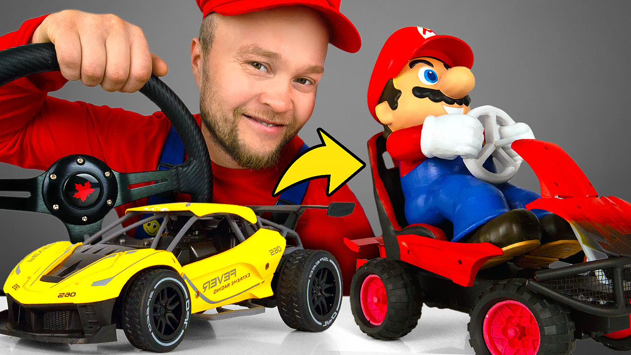 Crafting a racing car for Mario: A fun DIY adventure!