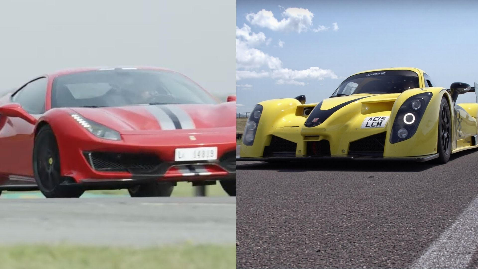 Ferrari 488 Pista frente a Radical RXC Turbo 500