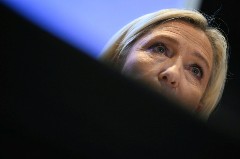 Le Pen looms large as Macron enters final months on EU stage