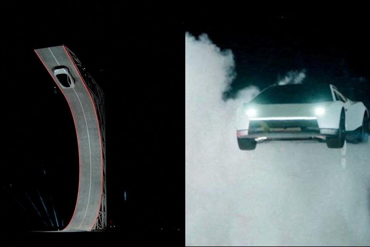 Future does have flying cars: Elon Musk unveils Tesla Roadster that can ...
