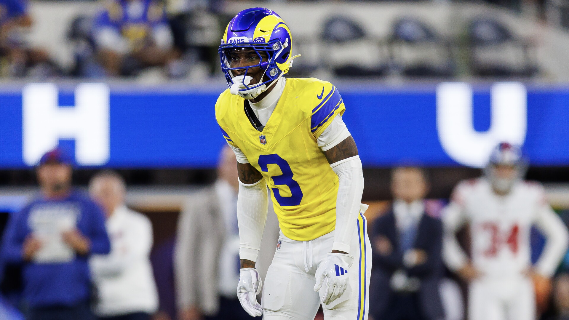 Rams add S Kam Curl to practice report with an ankle injury
