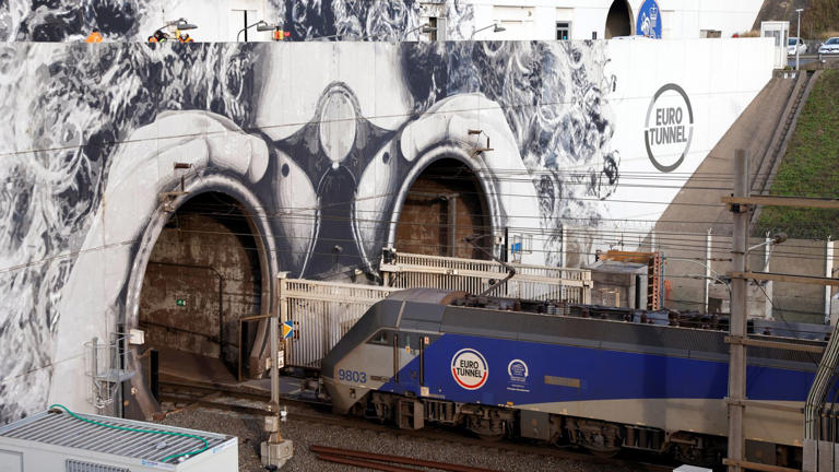 19 injured after Channel Tunnel collision between bus and train