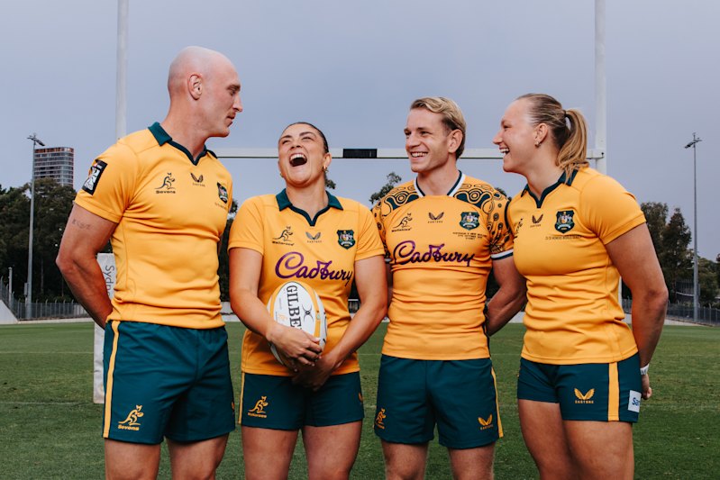 Australian rugby stars gear up for historic quadruple header