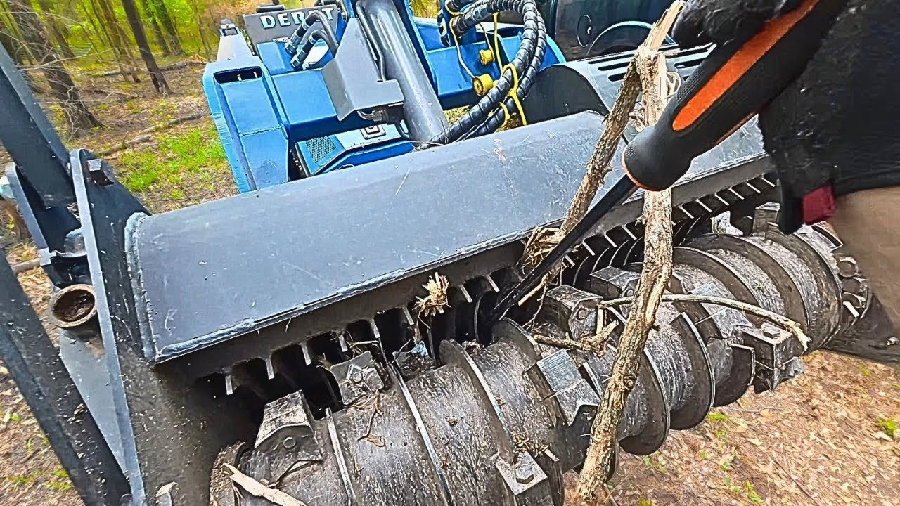One unexpected challenge changes the course of a ranch mulching job