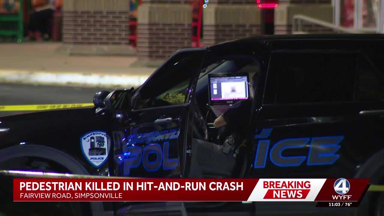 Pedestrian identified in deadly hit-and-run crash at Simpsonville ...