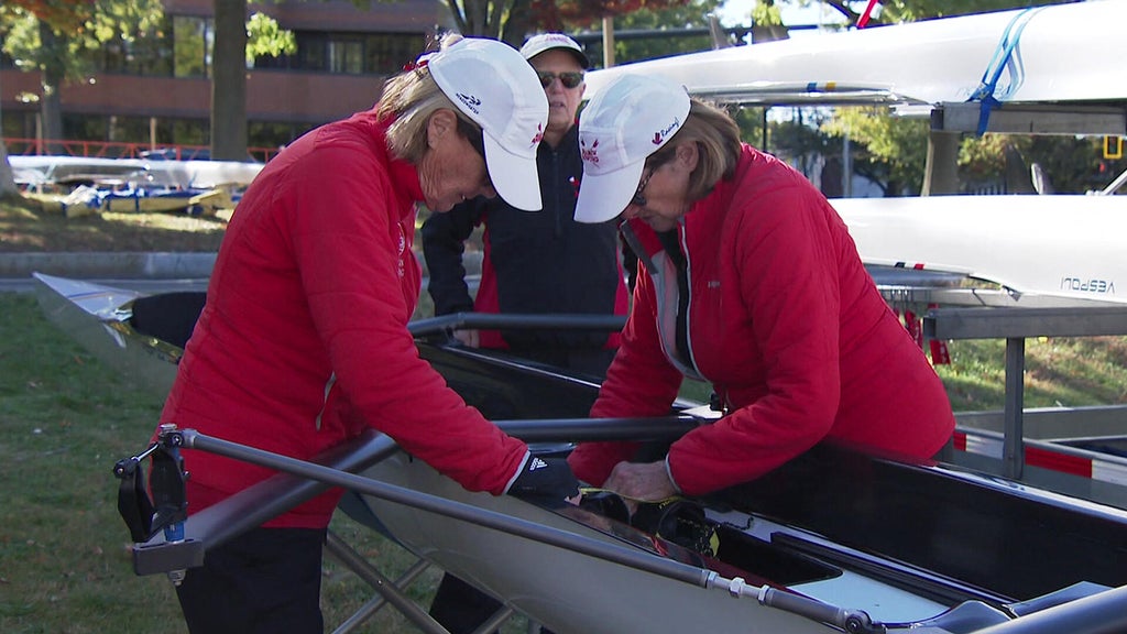 Team of women in their 80s making history as oldest to compete at Head of the Charles Regatta