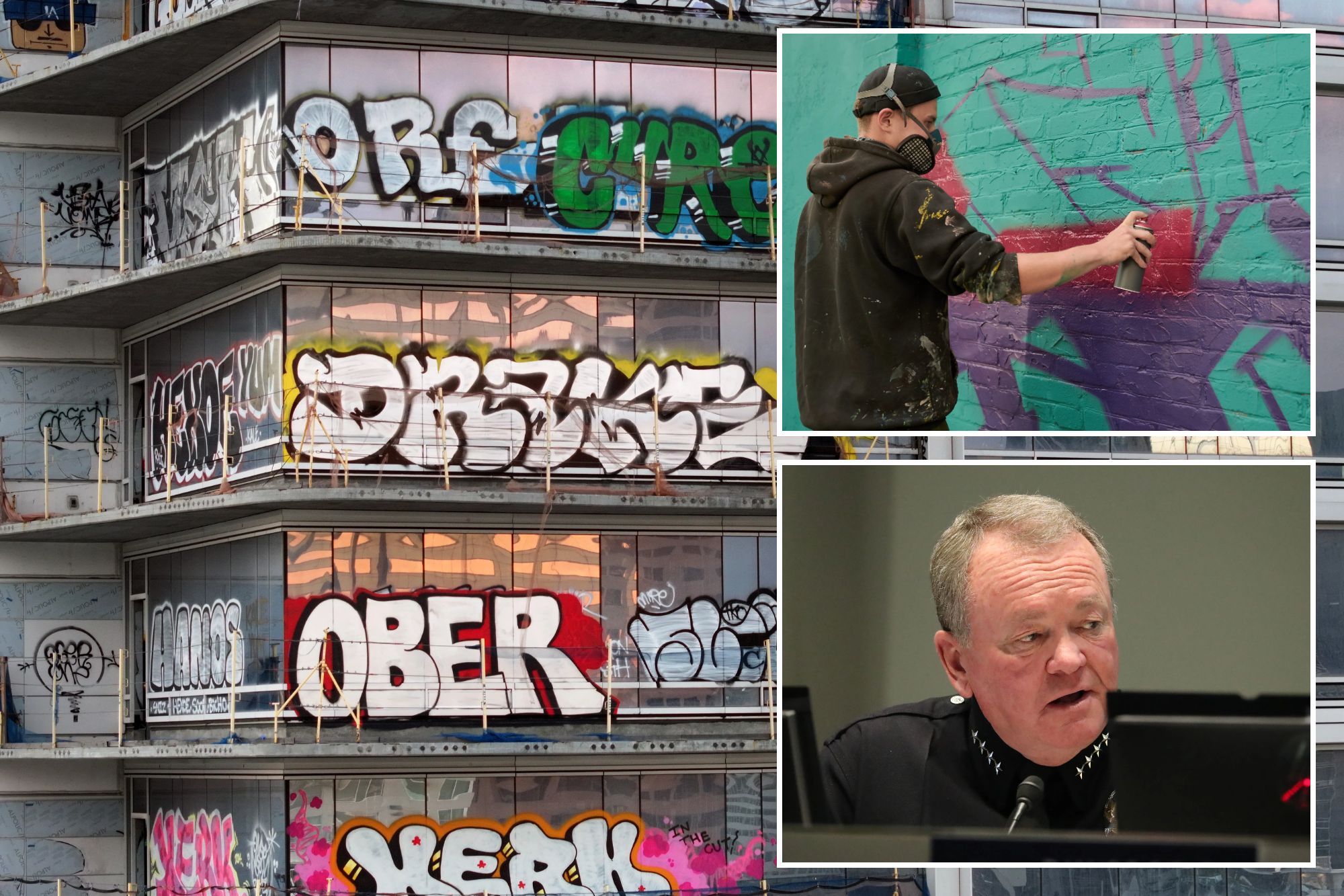 Graffiti vandals used special tactics as part of city-wide vandalism ...