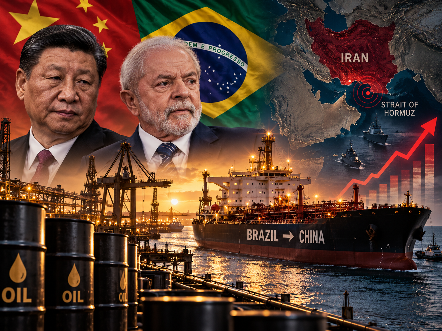 China bought half of Brazil's oil exports as Iran war and Hormuz ...