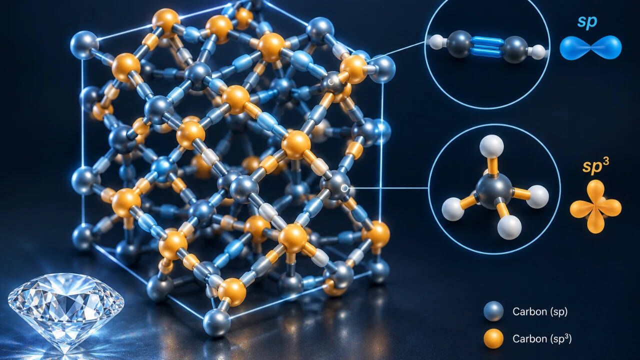 Scientists create diamondiyne, a porous 3D carbon material proposed 35 ...