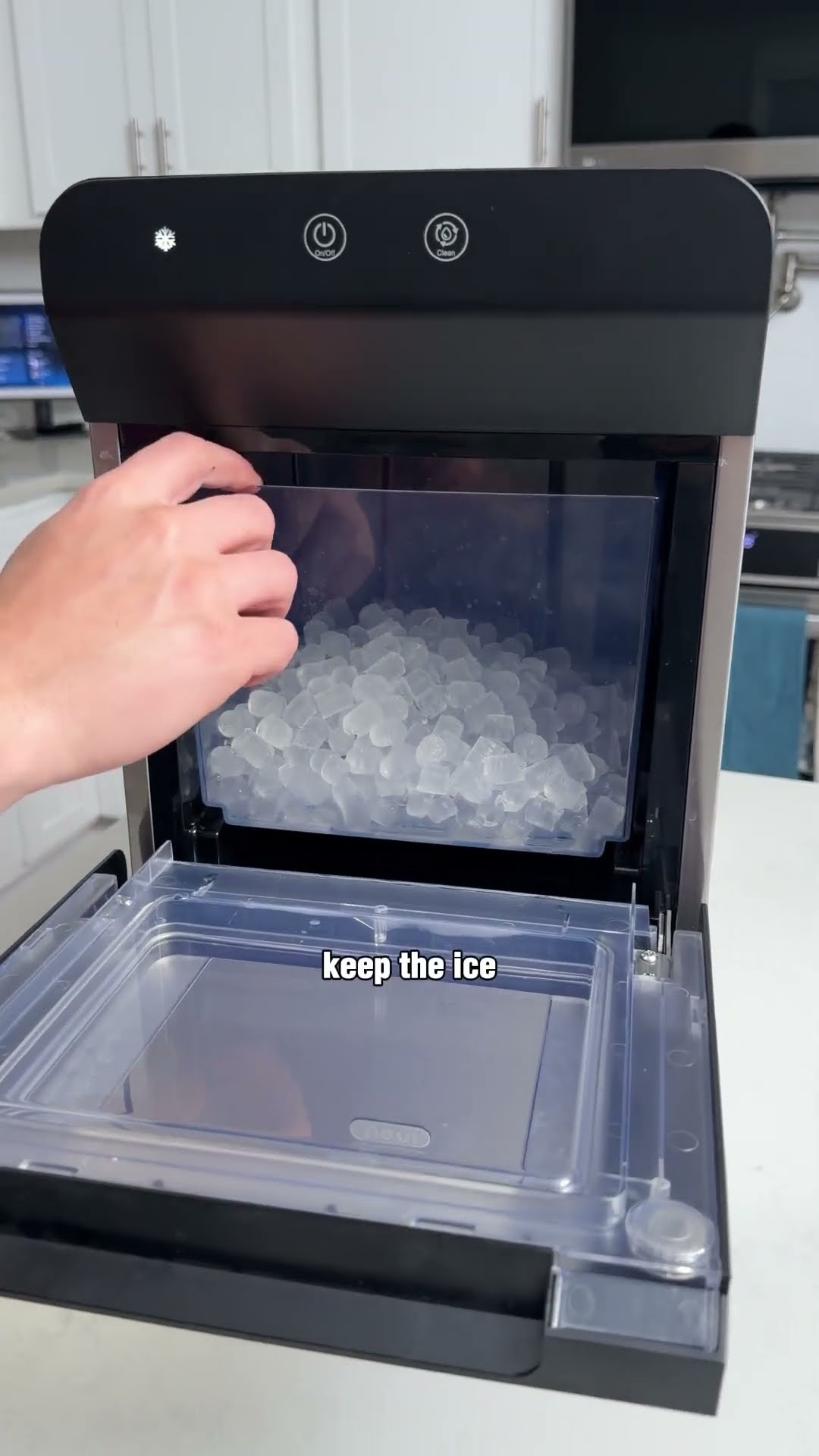 Need fresh ice in just 10 minutes?