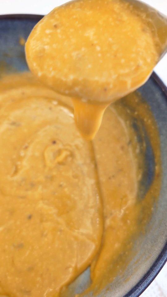 Homemade Caesar salad dressing made from scratch