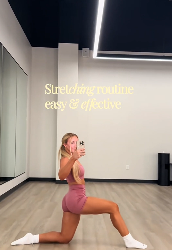 Dynamic stretches to do before your workout