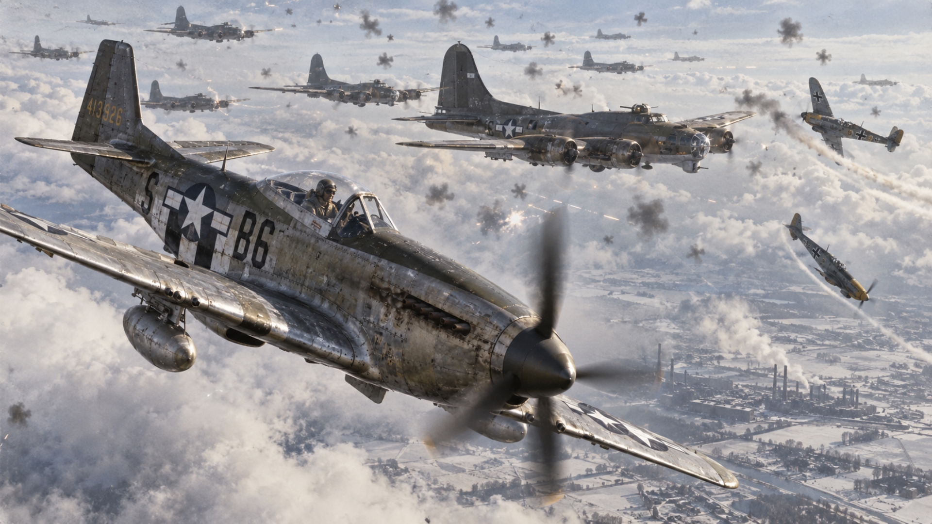 Comment un P-51 de la Seconde Guerre mondiale aida à protéger des ...