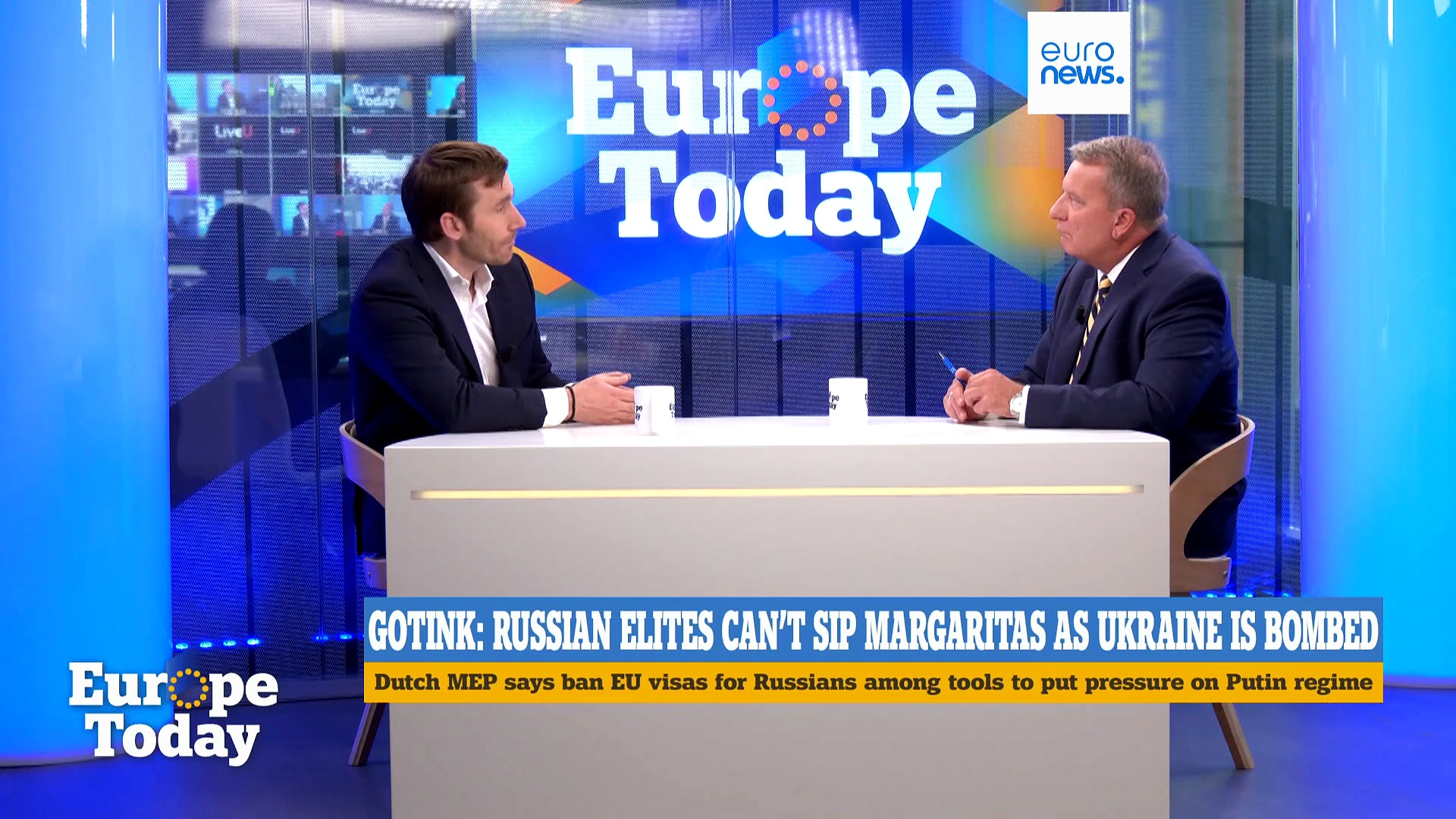 Russians can't sip margaritas in the EU while Putin bombs Ukraine, says ...