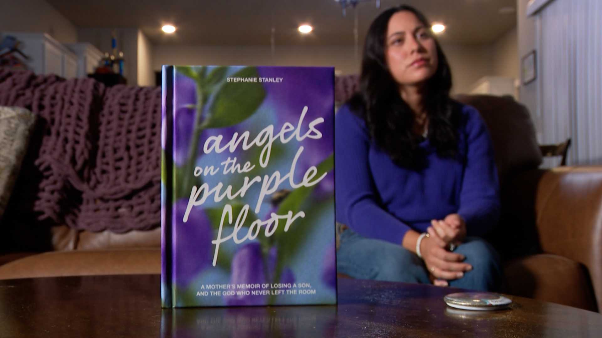 Angels on the purple floor: Elkhorn mom writes book inspired by her son's life
