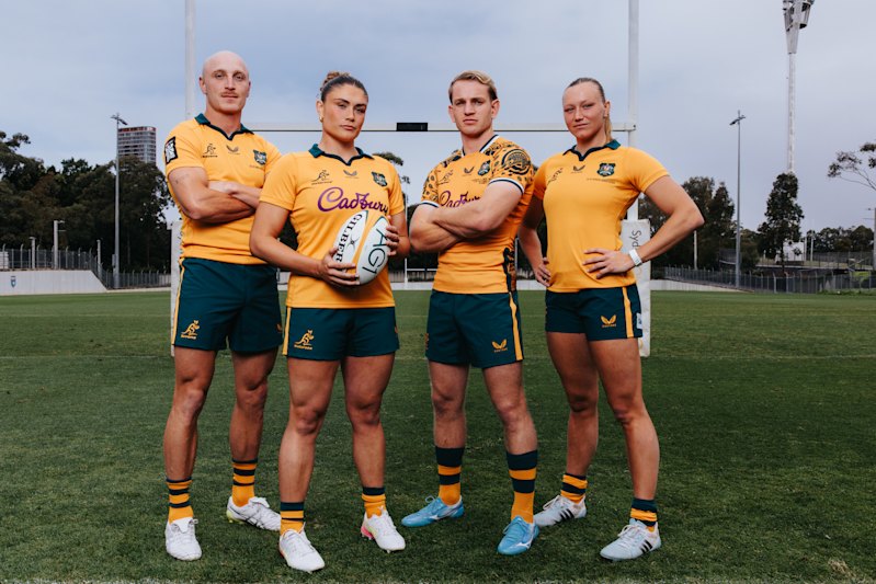 Australian rugby stars gear up for historic quadruple header