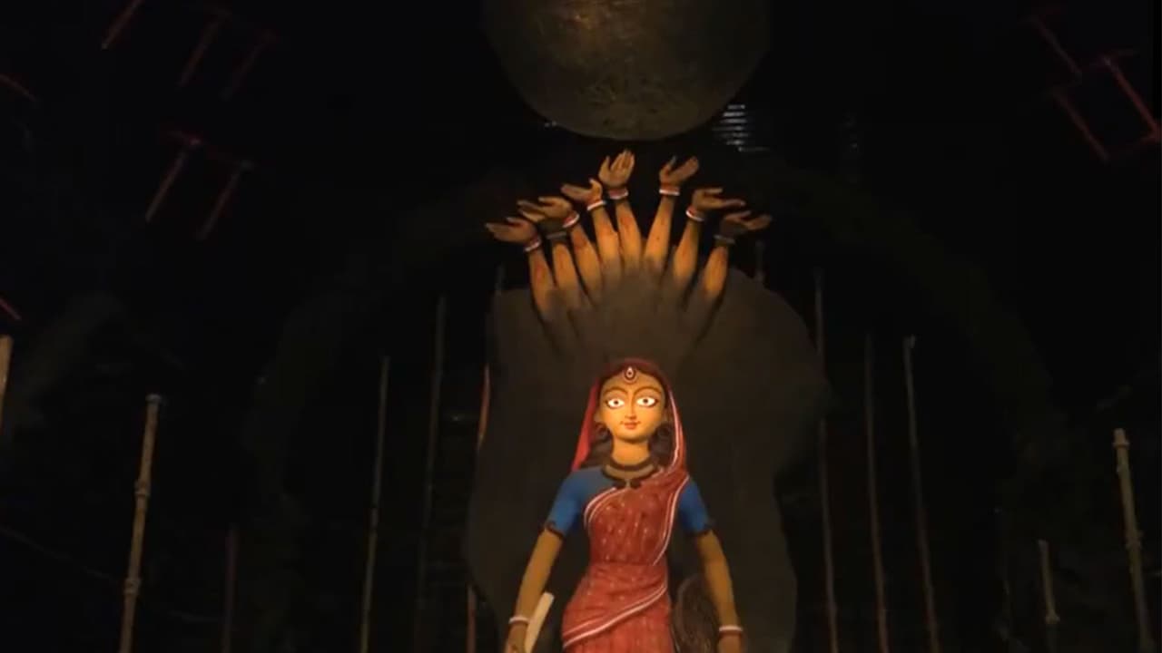Durga Puja: Behala pandal shows miners' lives, Durga as labourer