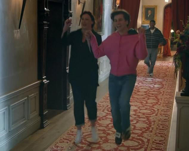 Celebrity Traitors' Miranda Hart recreates her famous character's ...