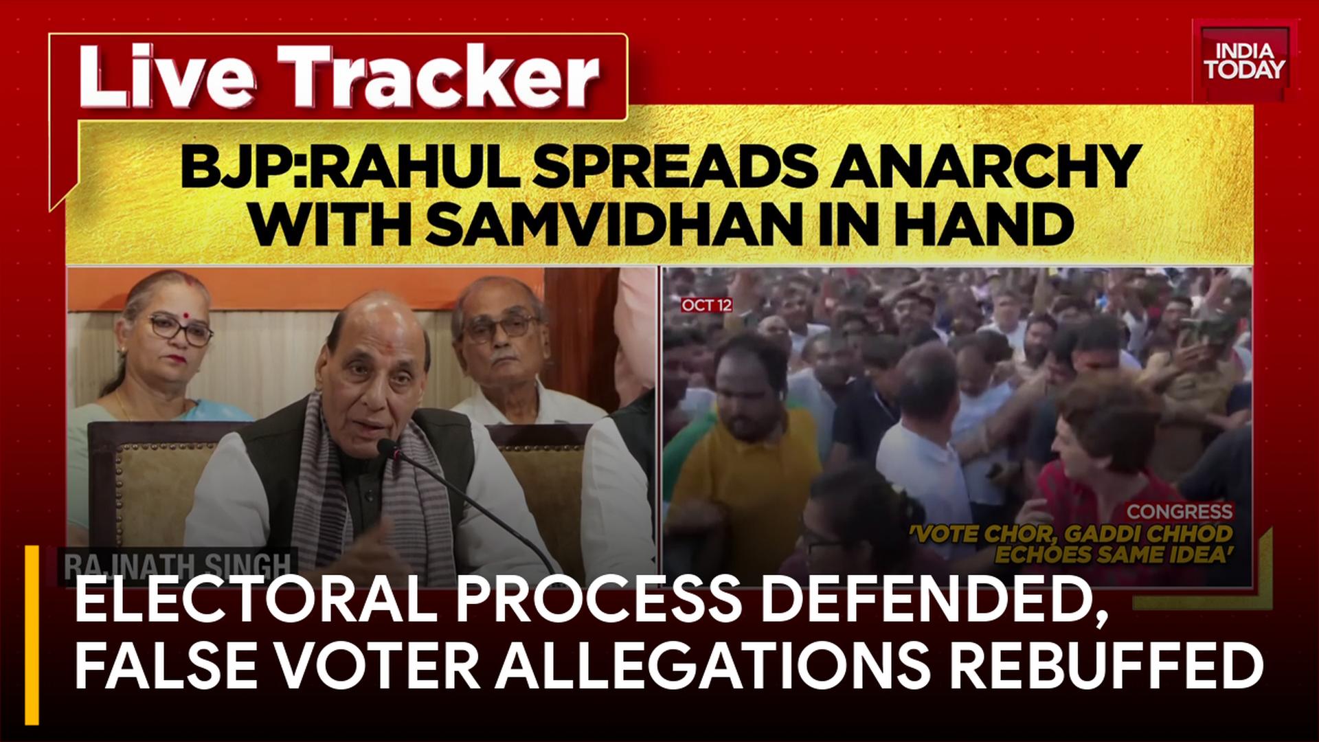 Voter List Row, Rising Defence Exports, Opposition Under Fire Over ...
