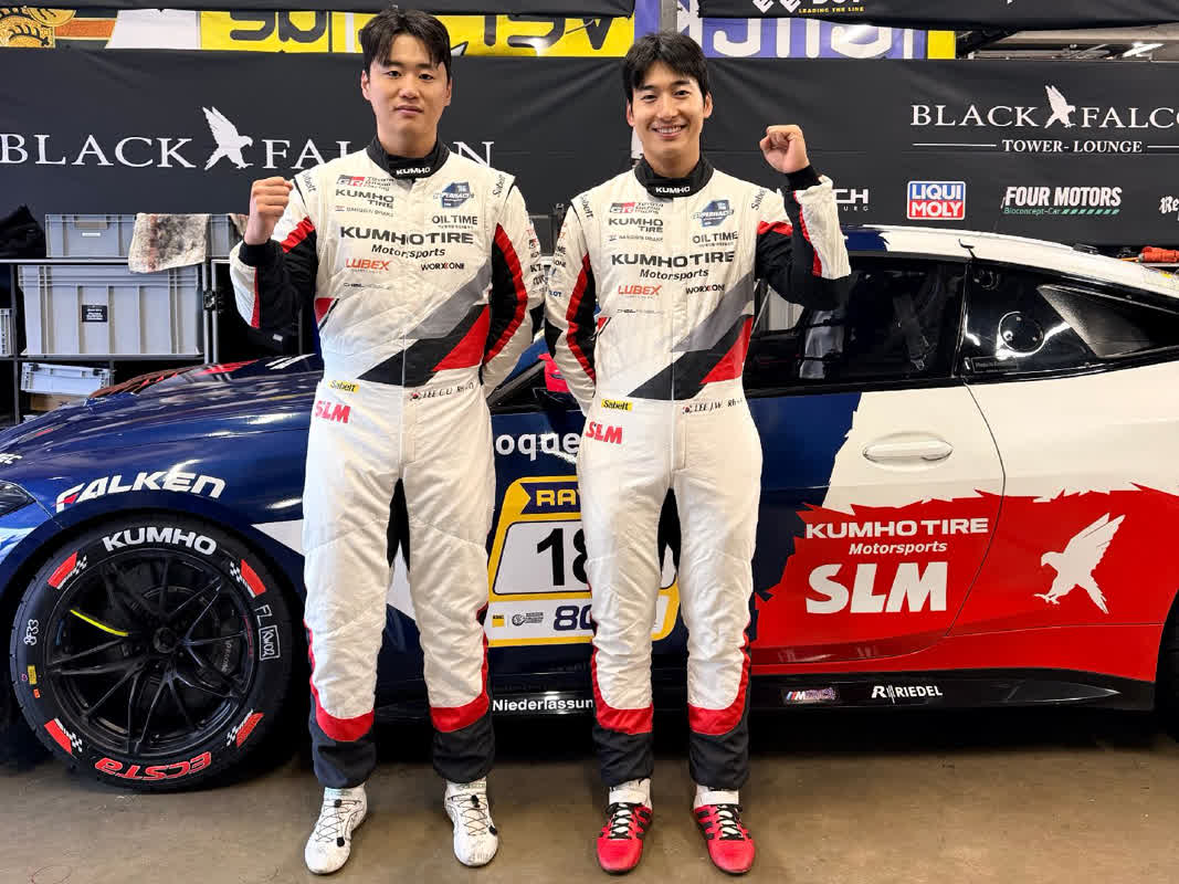 GT4 첫 도전인데 포디움… 금호 SLM, 독일 NLS10서 SP10 클래스 2위