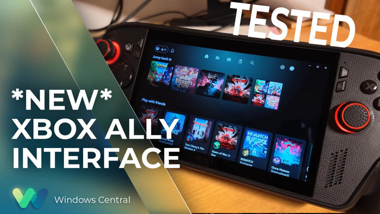 Testing the leaked Xbox PC app update on the ROG Ally