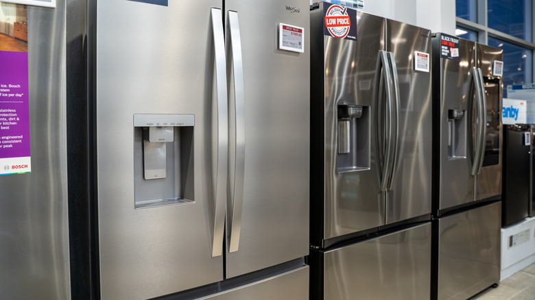 What does hydrogen peroxide do to stainless steel appliances?