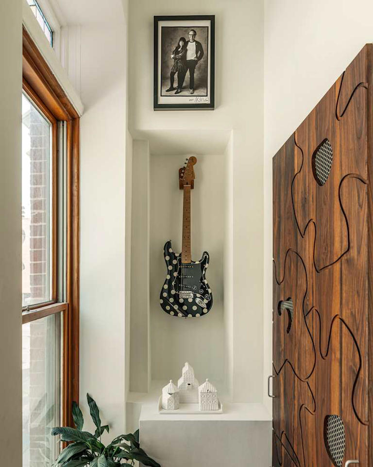 This small kitchen's makeover takes open shelving to a whole new level