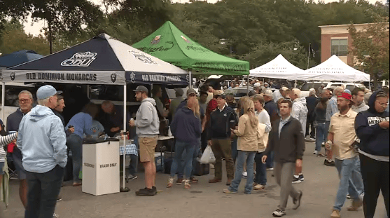 ODU fans from near and far come out for Thursday's big game