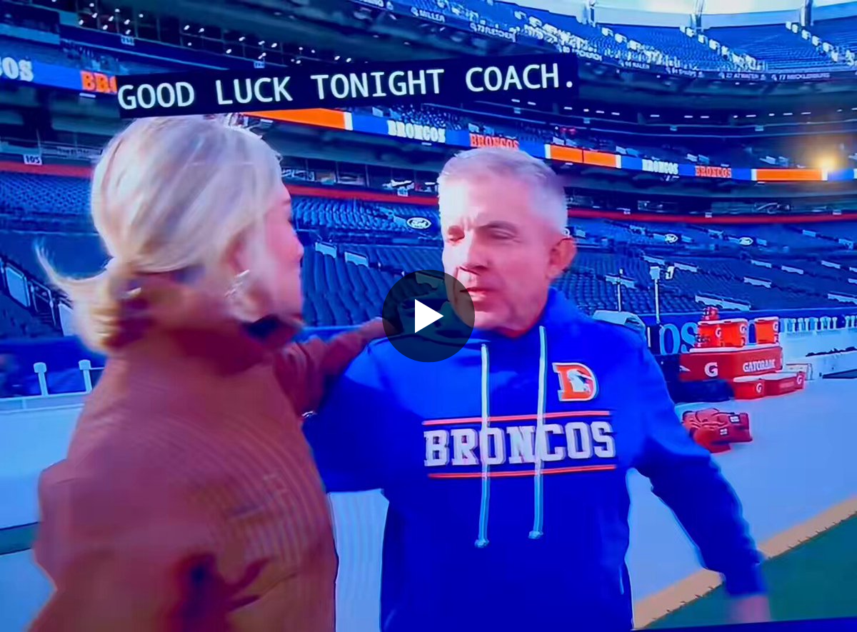 Sean Payton filmed kissing Charissa Thompson in awkward sideline moment ...