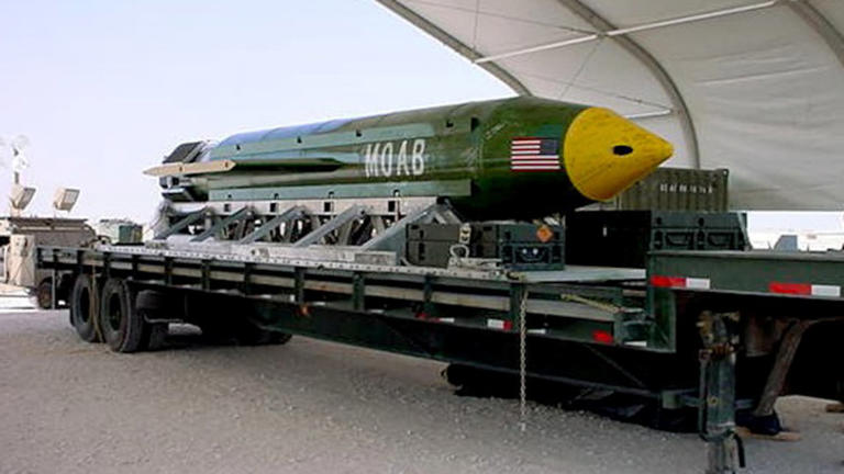 US weighs dropping 'mother of all bombs' on Iran: report