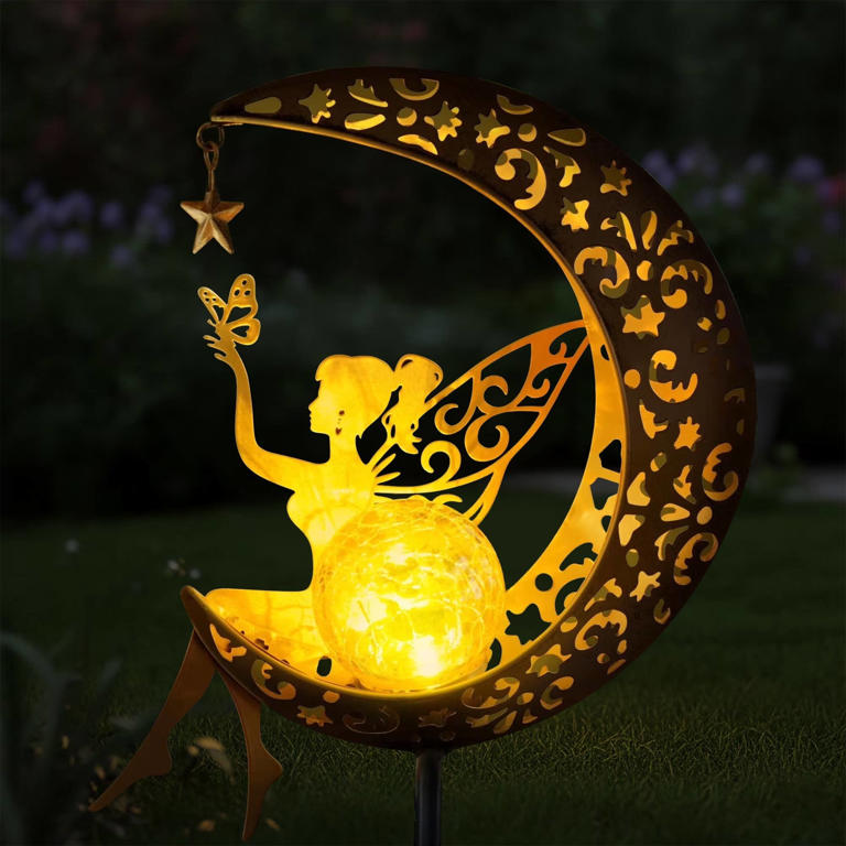 Transform your garden with Walmart's $15 moon fairy solar light on sale now