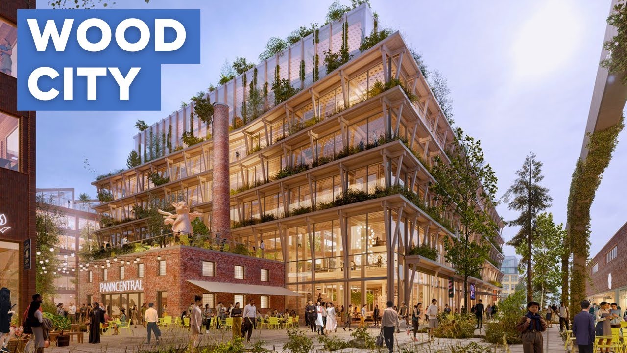 Sweden is building the world’s largest timber city