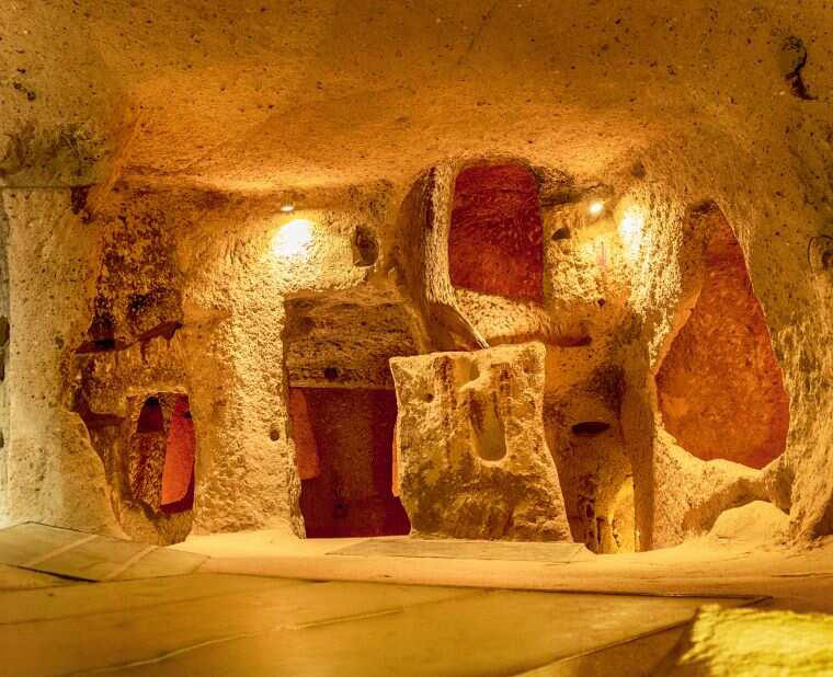 Why the ancient underground city of Derinkuyu in Turkey was built 18 ...