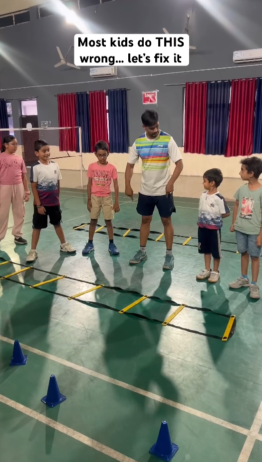 Easy badminton footwork drills for young players