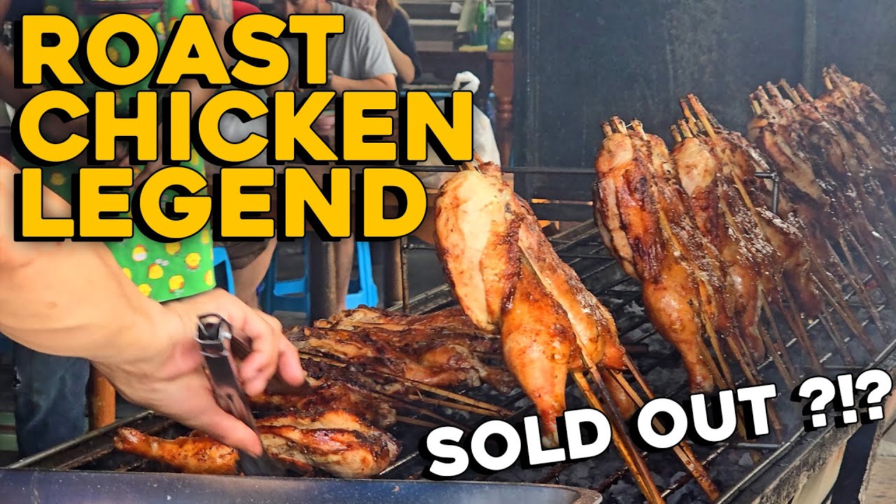 Famous Chiang Mai street food chicken sells out fast